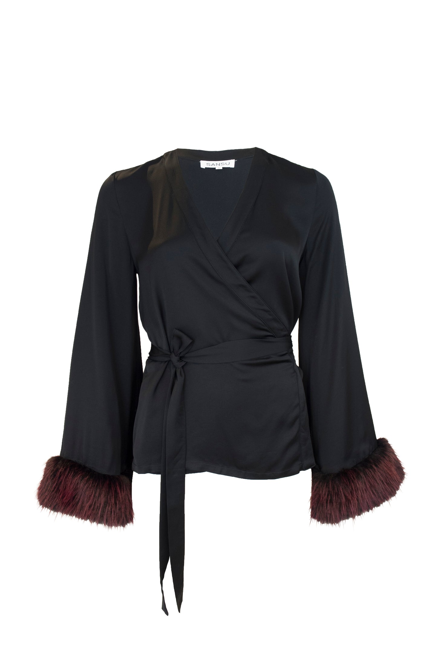 Maud Wrap Top