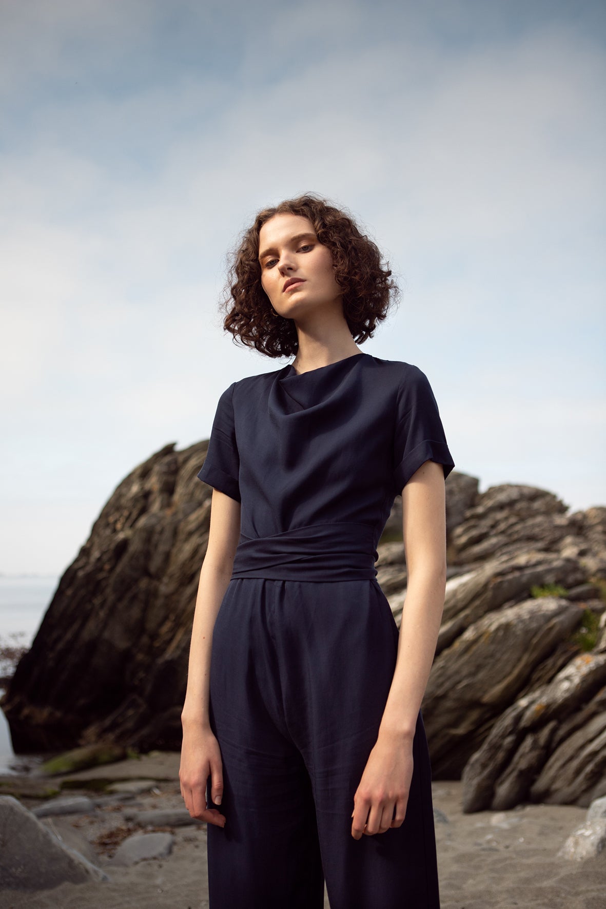 Bianca Jumpsuit Midnight Blue