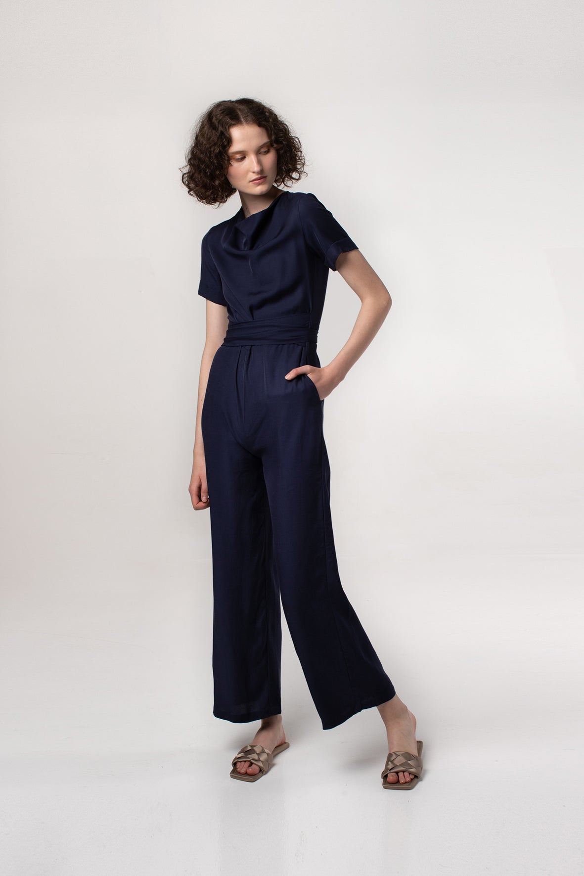 Bianca Jumpsuit Midnight Blue