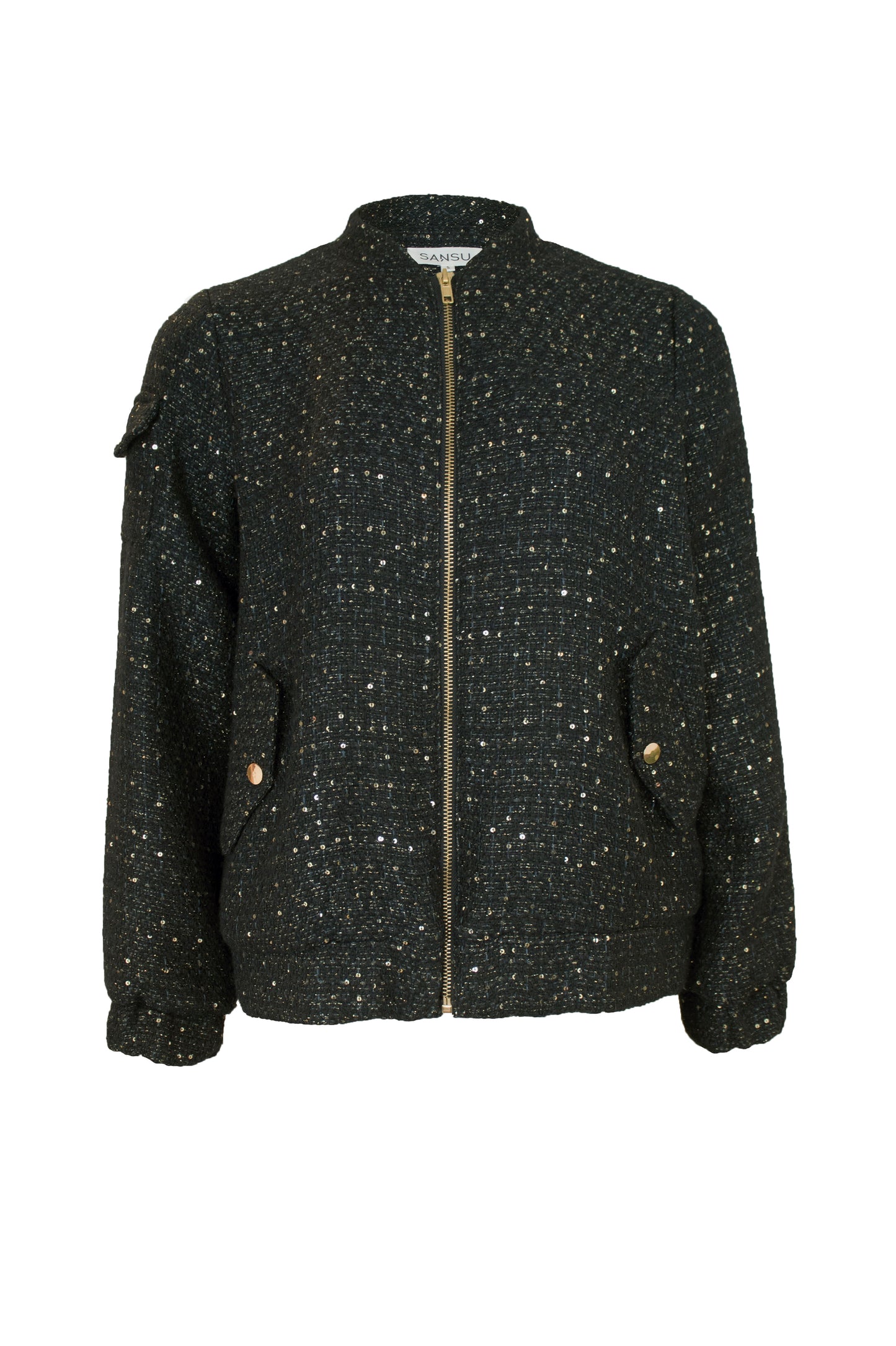 Eloise Bomber Jacket Black