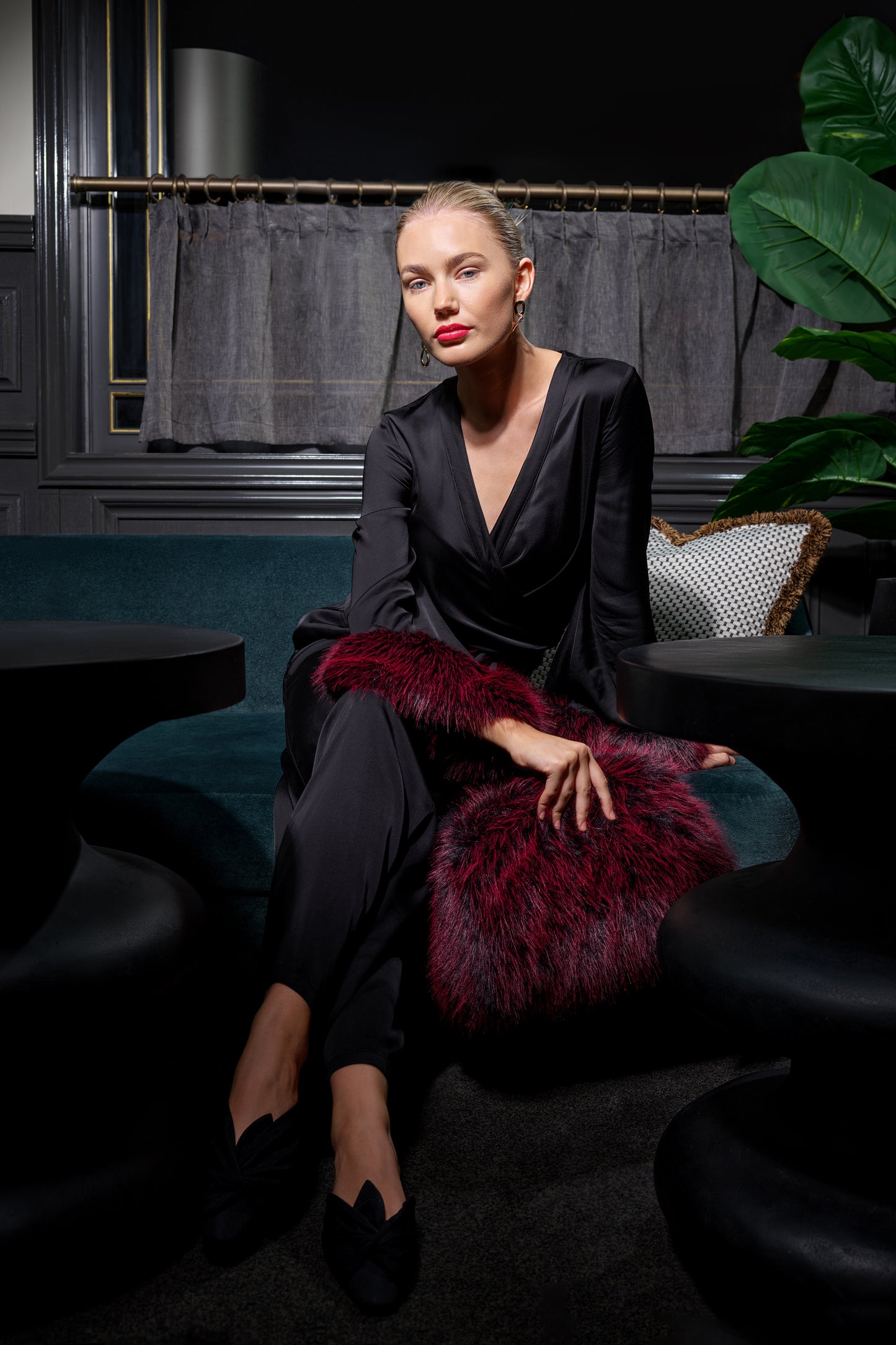 Maud Wrap Top