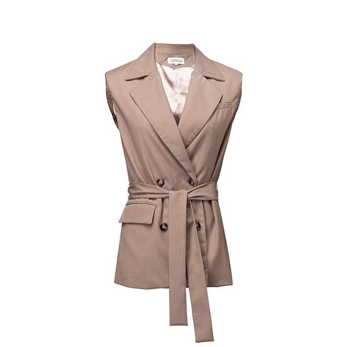 Effie Sleeveless Blazer